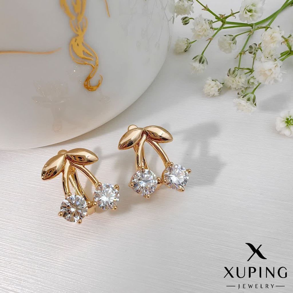 گوشواره گیلاسی ژوپینگ کد 1970 - خرید آنلاین از گالری آداس